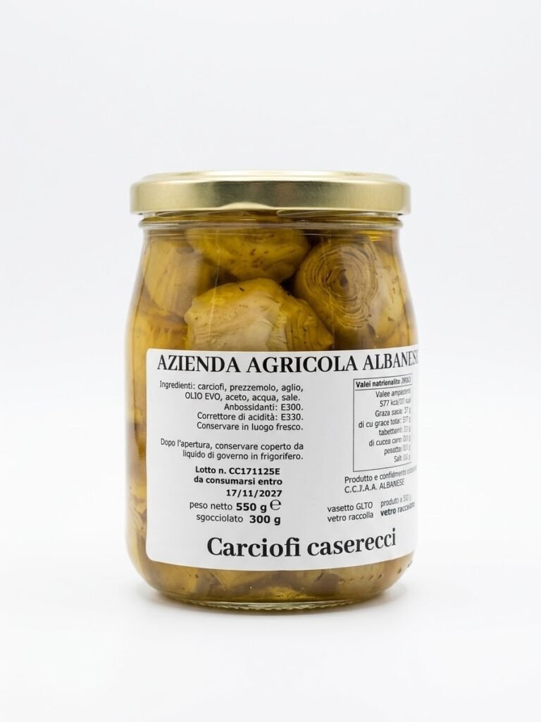 Carciofi Caserecci in Olio EVO